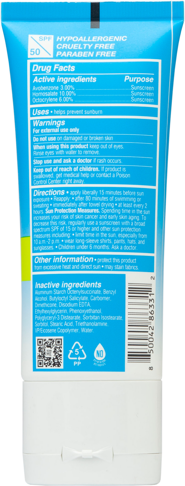 SPF50 Dry Touch Sunscreen Lotion 3oz.